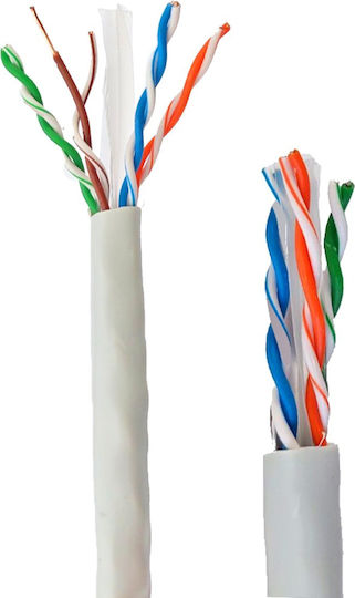 ATC U/UTP Cat.6 (Gigabit) Cablu De Rețea Ethernet 305m Gri