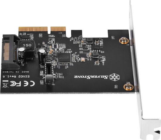 Silverstone Κάρτα PCIe σε 1 θύρα USB 3.2