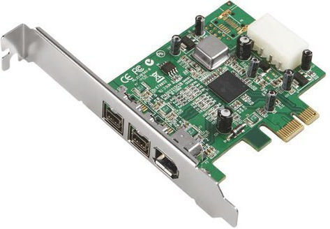 Dawicontrol PCIe Карта с 3 Порта Firewire 800