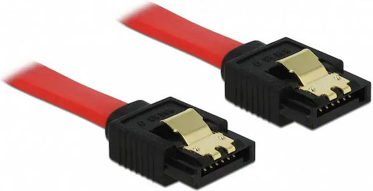 DeLock 7-Пинов SATA III - 7-Пинов SATA III 20см Червен