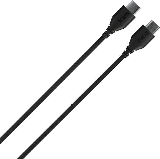 Rode USB 2.0 USB-C Male To USB-C 60W PD Black 2m Cable