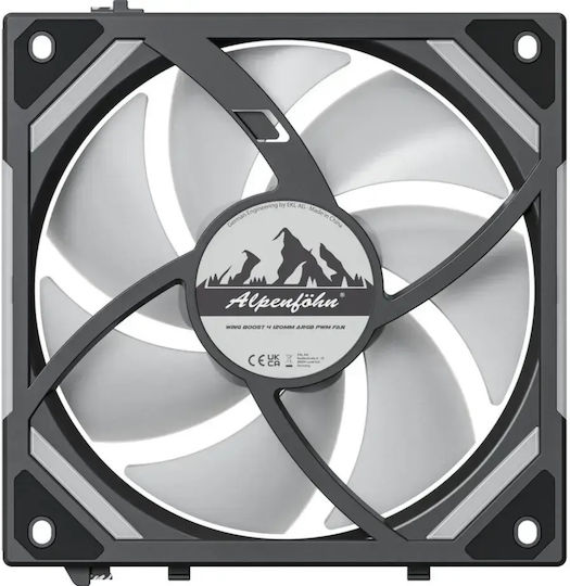 Alpenfoehn WingBoost Gehäuselüfter 120mm mit ARGB-Beleuchtung