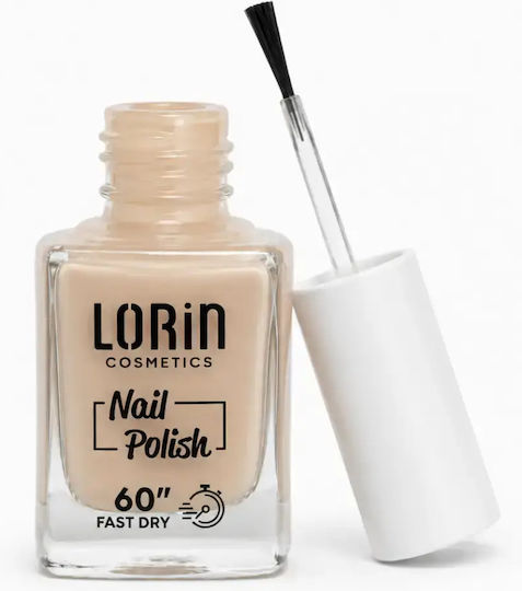 Lorin Glossy Nagellack für Französische Maniküre Schnelltrocknend 215 Milky Nude 13ml