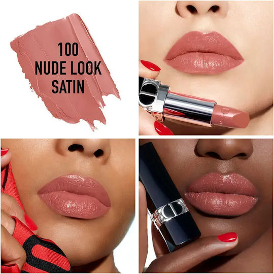 Dior Couture Color Nachfüllbarer Lippenstift Refill Satin 100 Nude Look 3,5 g