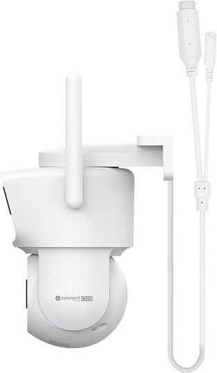 Kruger & Matz C120 IP Камера за Видеонаблюдение Wi-Fi 4+4MP Водоустойчива с Двупосочна Комуникация