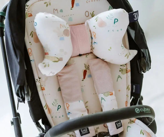 La Millou Beige Auto-Sicherheitsgurt-Pad