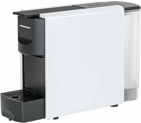 Heinner Espressor pentru Capsule Nespresso cu Presiune de 20 bar Albă