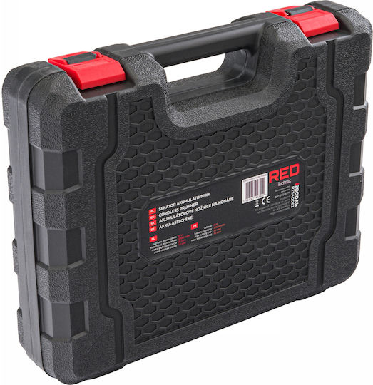 Red Technic Baumschere Batterie 20V 2x2Ah/2Ah mit Maximalem Schnittdurchmesser 30mm im Transportkoffer