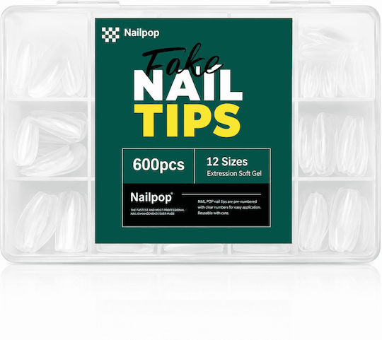 Set 600 Tipsuri False pentru Unghii