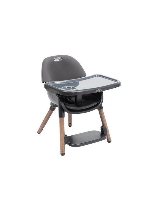 Graco Klappbarer Baby Hochstuhl 3 in 1 Grau