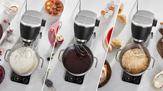 Bosch Bosch Küchenmaschine 1800W mit Rostfreien Schüssel 6lt Inox