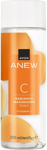 Avon Кърпички за тонизиране на лице с гликолова киселина и витамин C 200 ml