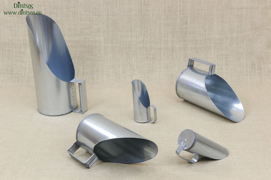 Kommerzielle Lebensmittelschaufel Metallisch Galvanisiert 16 cm Serie 1