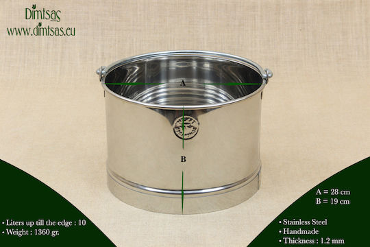 Milk Collection Can 10lt 28x19cm