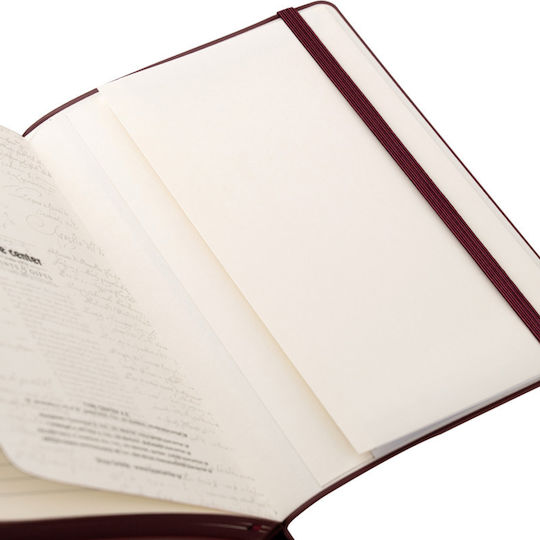 Type Center Weekly Agenda A5 2027 Burgundy Leather 14x20.5cm (with Personalization)