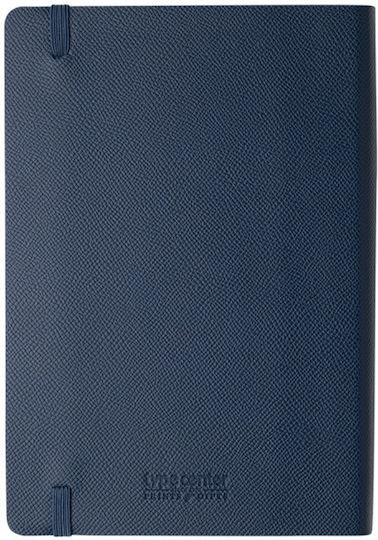 Type Center Daily Agenda A5 2027 Blue Leather 14x20.5cm (with Personalization)