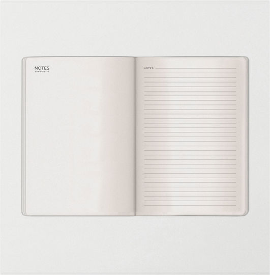 Type Center Ημερήσια Ατζέντα A5 2027 Γκρι Δερμάτινη 14x20.5εκ. (με Προσωποποίηση)