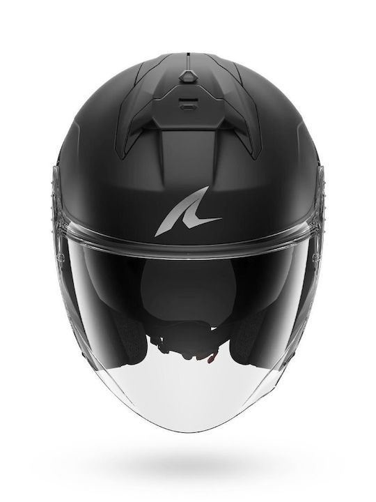Shark Skwal Cup Schwarz Matt Motorradhelm Jet ECE 22.06 1430gr mit Sonnenblende