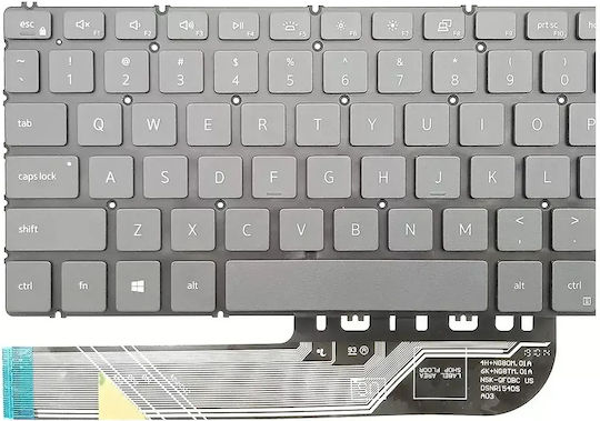 Лаптоп Клавиатура Dell Latitude 15 3510 Задно Осветяване Английски Език (САЩ) Mentor Premium