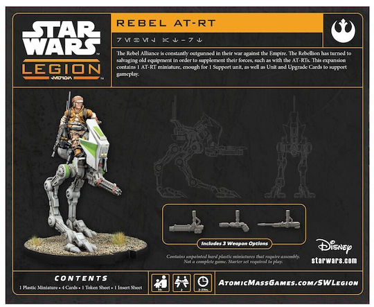 Star Wars Legion 2.0 Brettspiel Erweiterung Rebel At-rt Englische Version 841333135072