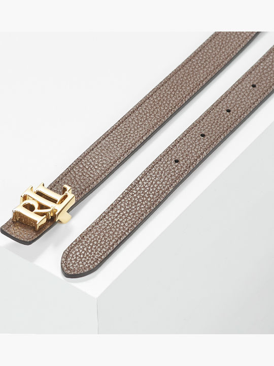 Leder Damen Gürtel Braun