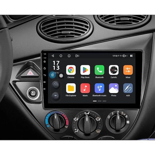 Digital IQ Автомобилна Аудио Система за Ford Focus 1998-2004 (Bluetooth/USB/Вграден Wi-Fi/GPS/Apple CarPlay/Android Auto) с Touch Screen 9"
