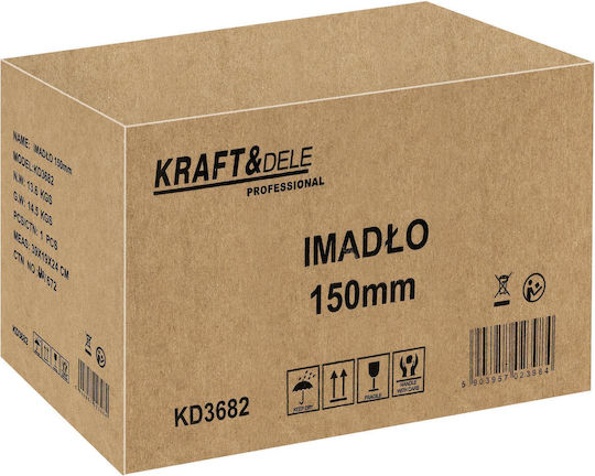 Kraft & Dele Въртяща се менгеме с максимално отваряне 150mm