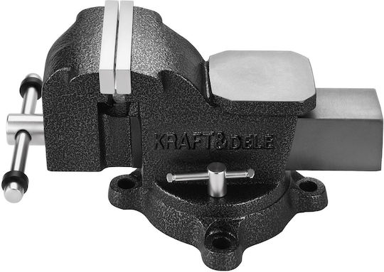 Kraft & Dele Въртяща се менгеме с максимално отваряне 100mm