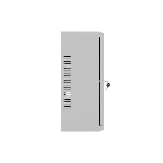 Lanberg Wandmontierter Rack-Schranke 19U 56x42x180cm Graue WAT1-5618-00S