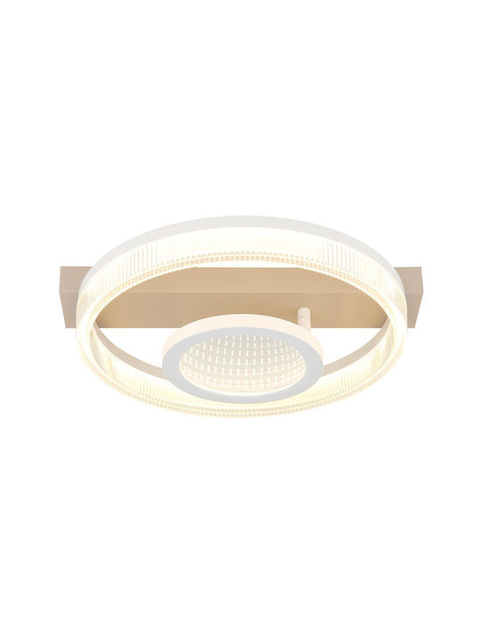 Globo Lighting Plafonieră De Tavan Bej Cu LED Integrat