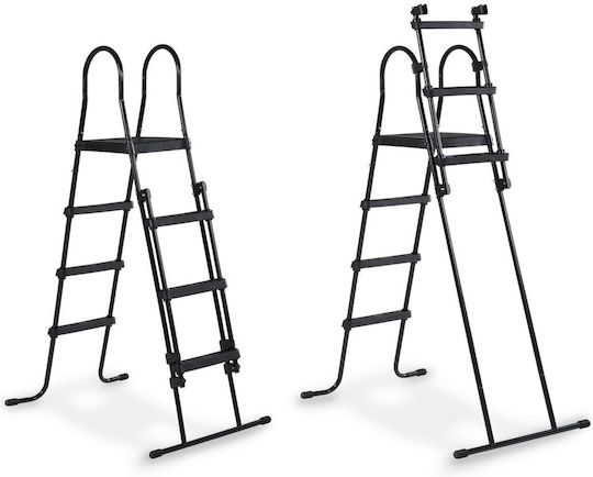 Exit Toys Кръгъл Басейн PVC 14758 л Надземен Черен