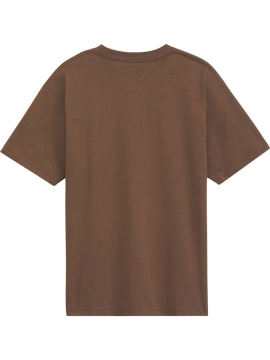 Left Chest T-shirt Vintage Cocoa VN000TBXFST