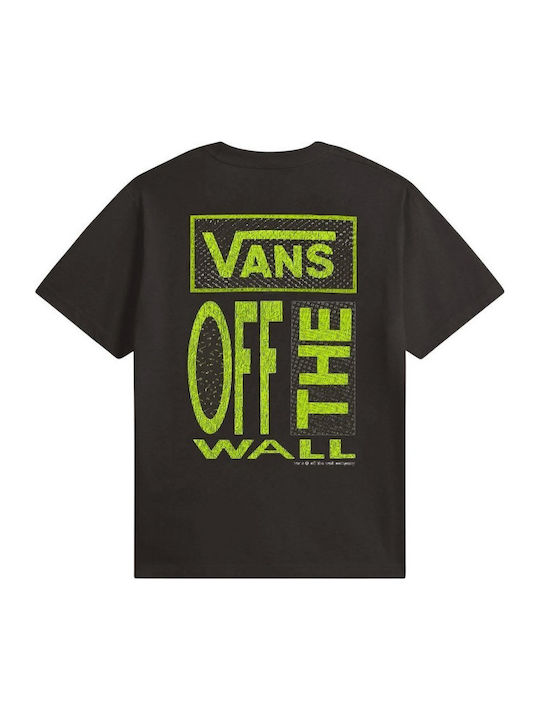 Vans Vans Herrenblusen Kurzarm T-Shirt Schwarz Vans Vans Herrenblusen Kurzarm T-Shirt Schwarz