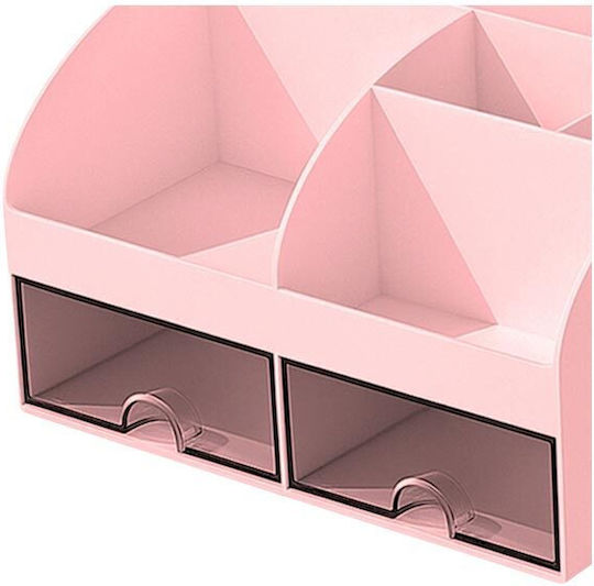 Kunststoff Schreibtischschublade 14x12x21cm Rosa