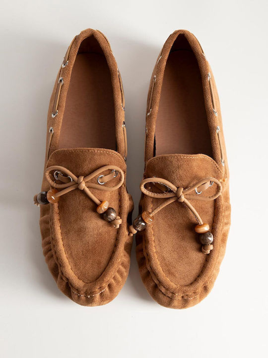 Women's Loafers in Brown Colour X27-310-9770-Camel