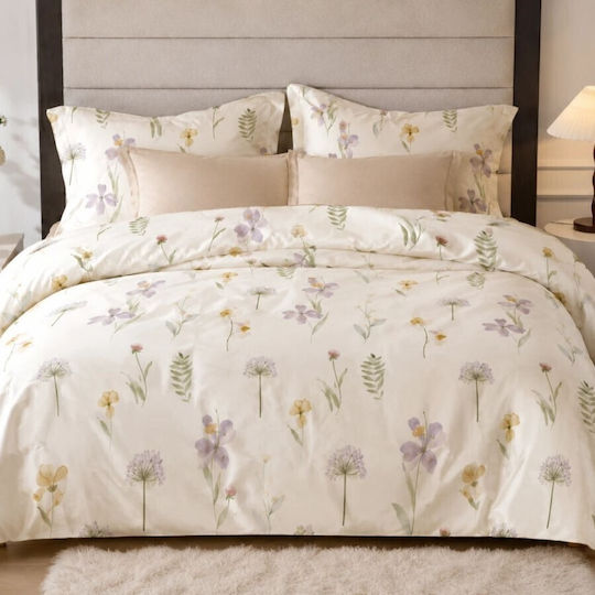 Pucioasa Σετ Διπλή 200x230cm Μπεζ