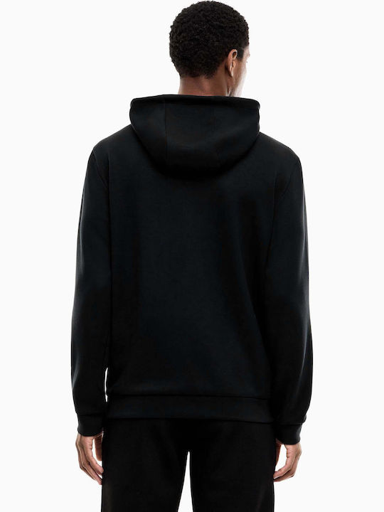 Hooded Cardigan Black