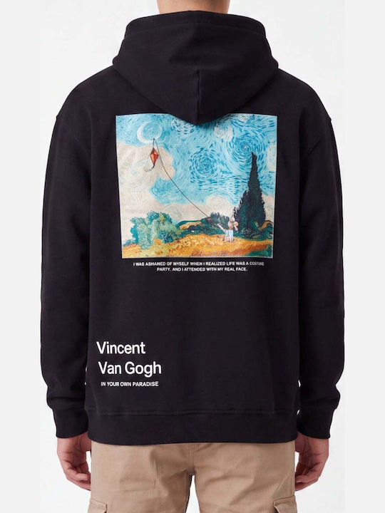 Hooded Black Sweatshirt