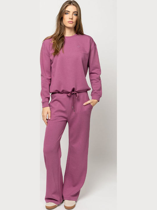 Damen Pullover Lila