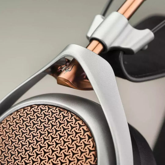 Meze Audio Poet Wired Over Ear Headphones Silver