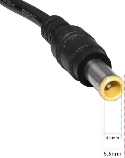 Захранващ Адаптер За Лаптопи Sony Vgp-ac19v39 Vgp-ac19v40 Vgp-ac19v47 Vgp-ac19v57 19.5v/2a 40w 6.5 X 4.4mm Жак