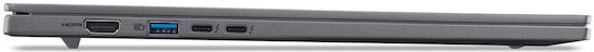 Aspire 16 AI 16" IPS FHD+ 120Hz (Ultra 5-325/16GB/512GB SSD/W11 Home) (US Keyboard)