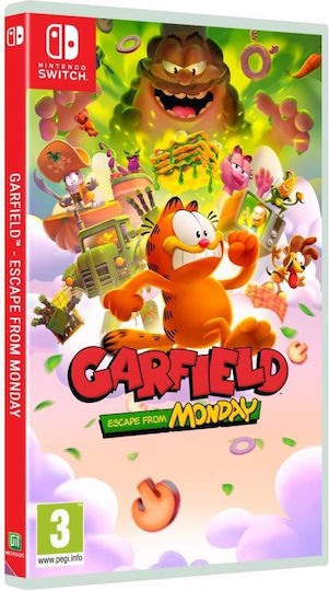 Garfield Escape From Monday Switch Game