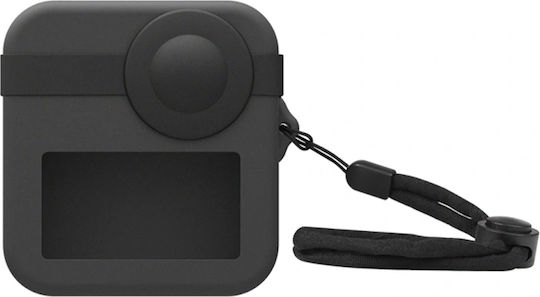 Puluz Σετ Αξεσουάρ Max Dual Lens Caps Case + Body Silicone Protective Case για GoPro