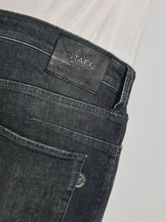 Men's Jeans Pants Regular Fit Black