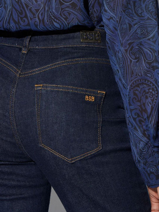 Дамски Дънков Панталон с Bootcut Кройка