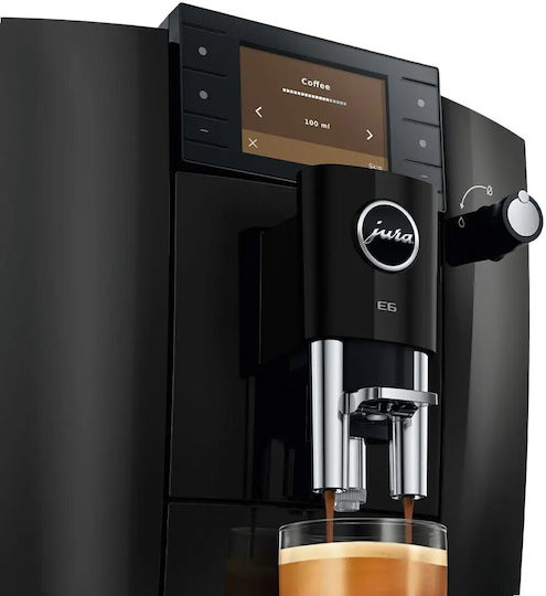 Jura Αυτόματη Μηχανή Espresso 1450W Πίεσης 15bar για Cappuccino Μαύρη 15562