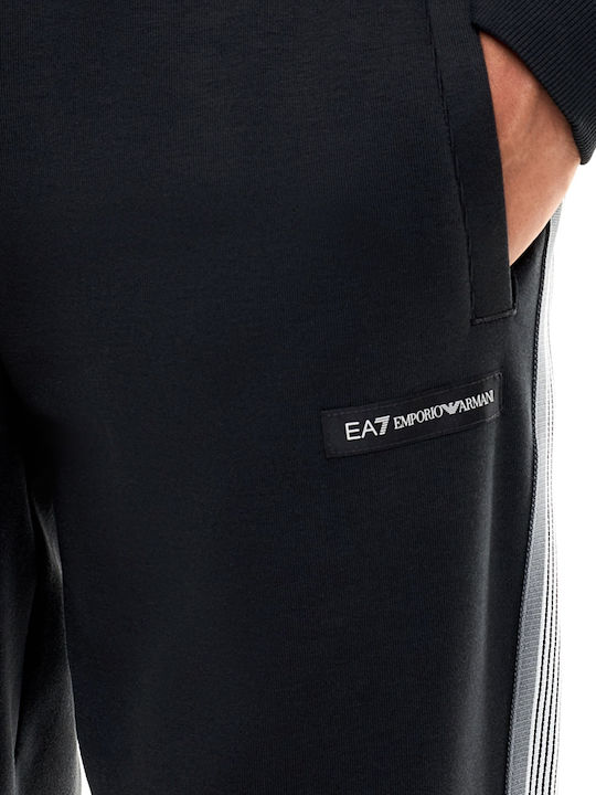 Logo Herren-Sweatpants mit Gummizug Schwarz