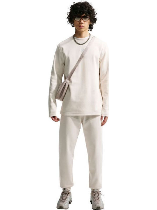 Sportswear Club Herren-Sweatpants mit Gummizug Creme