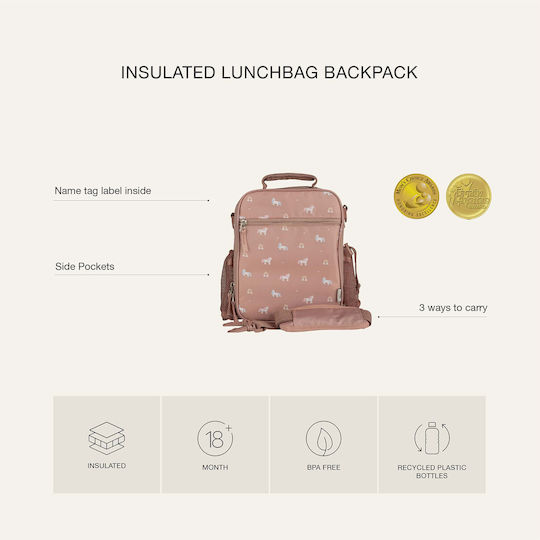 Citron Schulische Isolierte Kinder Lunchtasche Handtasche